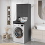 Hanah Home Armario para Lavadora Val2-An Antracita